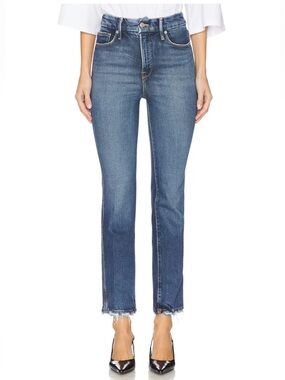 Good American Good Curve Straight Leg Jean